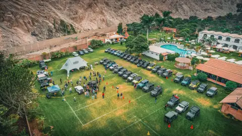VPX Hotel Cieneguilla from above