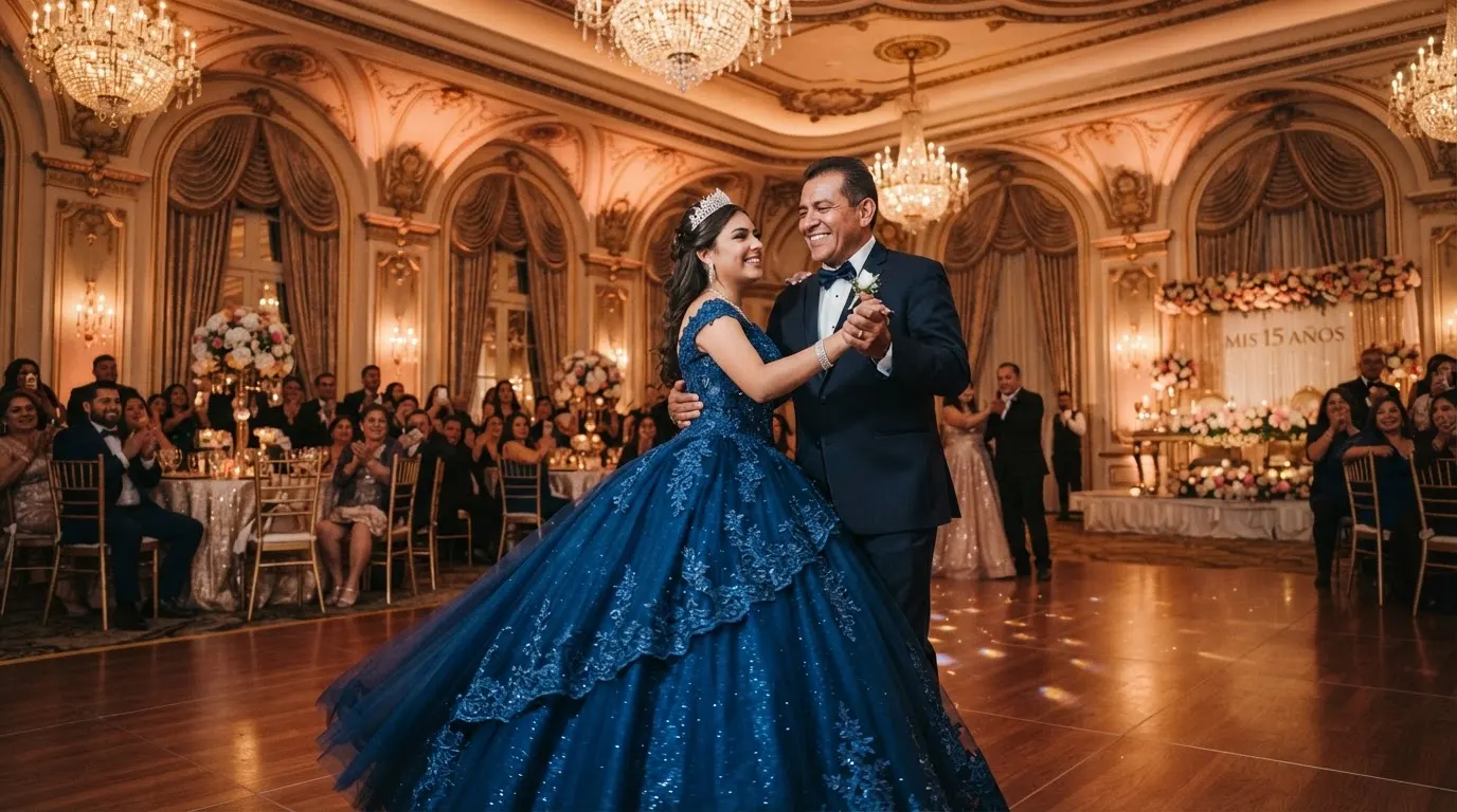 Quinceañera feliz en VPX Hoteles