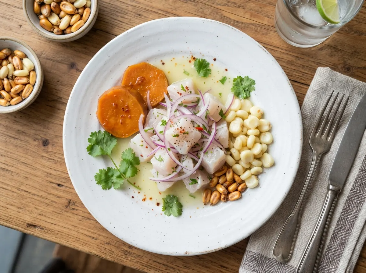 Ceviche de pescado