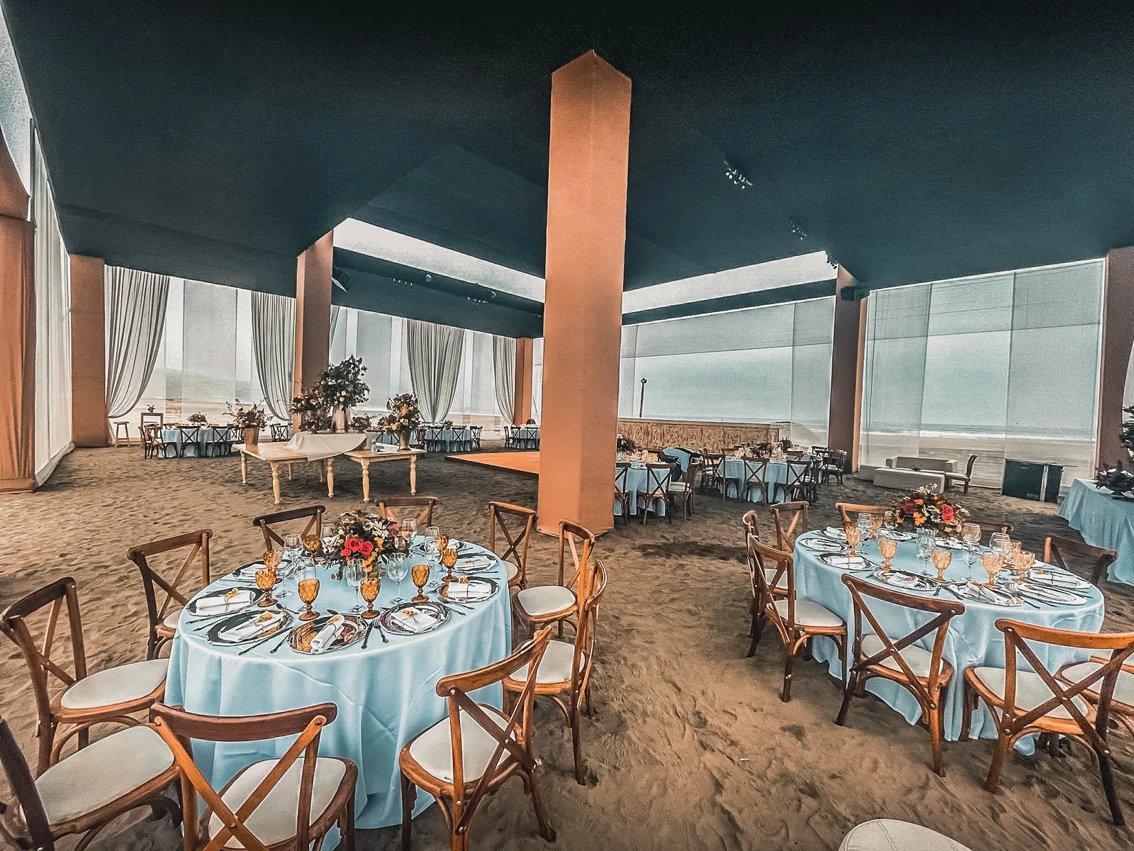 Event room set up at VPX